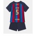 Cheap Barcelona Sergio Busquets #5 Home Football Kit Children 2022-23 Short Sleeve (+ pants)